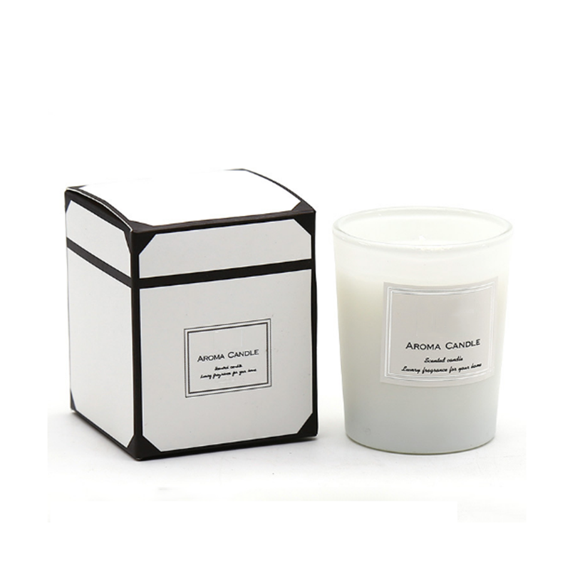Own brand customized 7*8cm scented natural soy wax candle factory private label